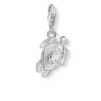 CC1222 THOMAS SABO SILVER C/CLUB SEA TURTLE CHARM