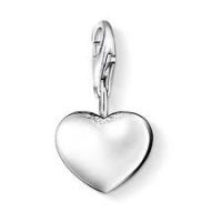 CC801 THOMAS SABO SILVER PLAIN HEART CHARM