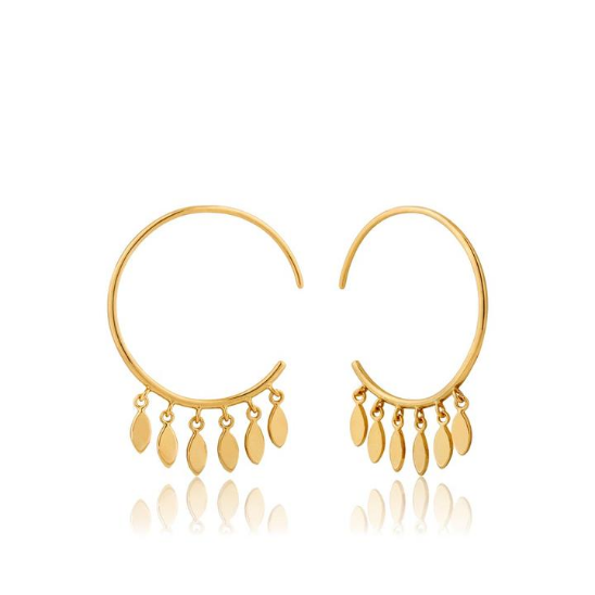 E008-05G ANIA HAIE ALL EARS SMALL HOOP EARRINGS – Jewellery & Watches ...