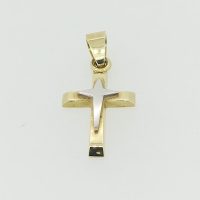 FP1398 18CT 2T CROSS 4.28G