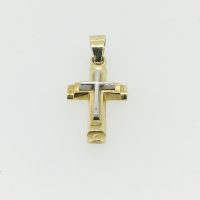 FP1585 18CT 2T CROSS 7.31G