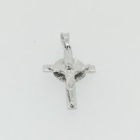 FP1902 18CT WG CROSS WITH JESUS 2G
