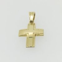 FP3023 18CT YG CROSS 2.7G