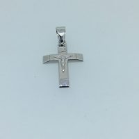 FP3417 9CT WG CROSS WITH JESUS 2.3G