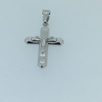 FP3418 9CT WG CROSS WITH JESUS 2.14G