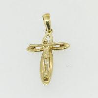 G1480-SP4187HN 18CT Y/G CROSS + JESUS 2.48G