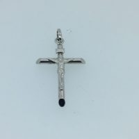 SP3958 9CT WG CROSS WITH JESUS 1.7G