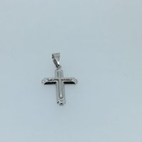 SP6402 9CT WG CROSS 1.97G