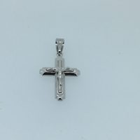 SP6403 9CT WG CROSS WITH JESUS 2.17G