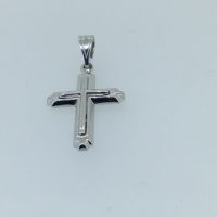 SP6468 18CT WG CROSS 2.67G